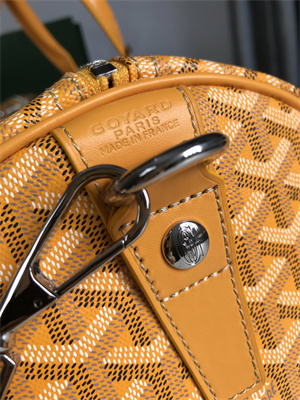 Go*ard boston 45 bag in Go*ardine canvas & cervon calfskin