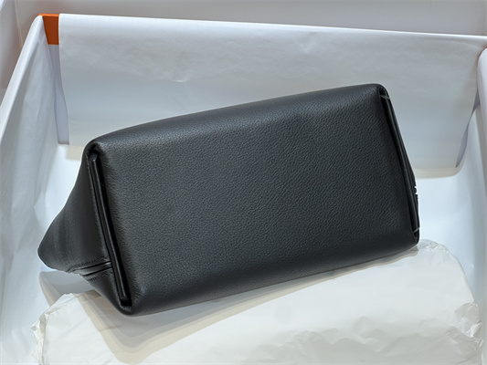 H**mes 2424 mini bag evercolor/ swift leather gold/silver tone metal black color hs