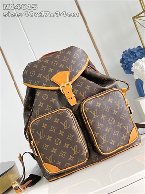 L.V Montsouris Cargo Backpack G69  Monogram Canvas M14015
