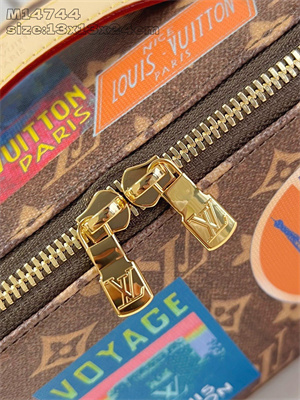 L.V Toiletry Bag 2 compartments Monogram coated canvas M14744