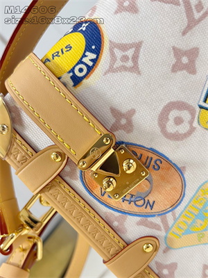 L.V SIDE TRUNK MM Monogram Dune coated canvas  M14606