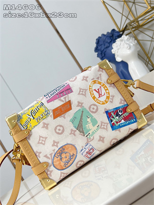 L.V SIDE TRUNK MM Monogram Dune coated canvas  M14606
