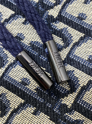 Di.or Mini Backpack Beige and Blue Oblique Jacquard