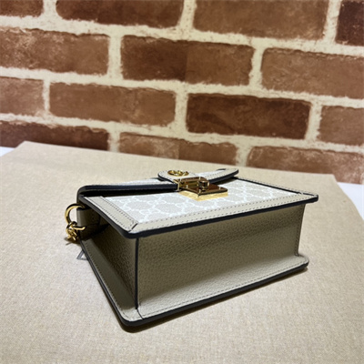 gu.cci ophidia mini top handle bag S*p*e canvas oatmeal 696180