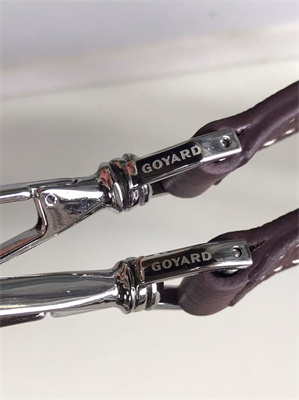 Go*ard alpin mini backpack Go*ardine canvas & chevroches calfskin burgundy