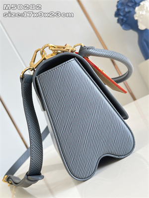 LV Twist MM Bag Epi grained cowhide leather Gray M14059