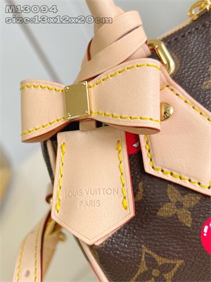 L.V x TM Speedy Bandoulière 20 Monogram cherry coated canvas M13094