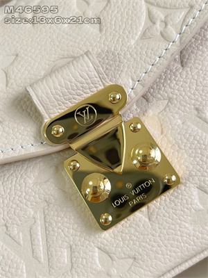L.V Pochette Métis East West Monogram Empreinte Sand M14322