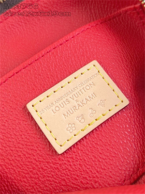 LV x TM Cosmetic Pouch PM Monogram Canvas With Cherry M13766