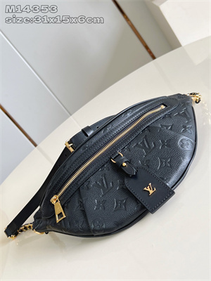 L.V High Rise PM Bumbag Monogram Empreinte Cowhide leather Black M14353