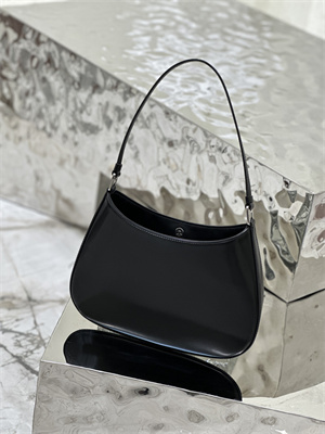 Pra*a cleo brushed leather shoulder bag black 1bc499