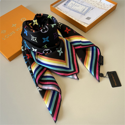 LV Square Silk Scarf 38555