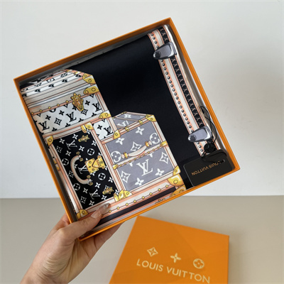 LV Square Silk Scarf 38562