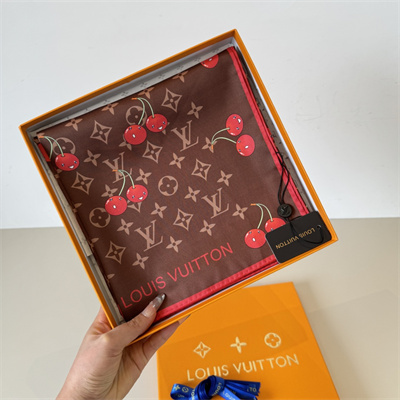 LV Square Silk Scarf 38567