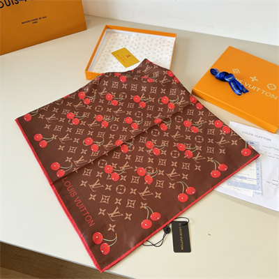 LV Square Silk Scarf 38567