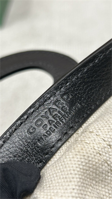 Go*ard beluga mini bag Go*ardine canvas & chevroches calfskin black