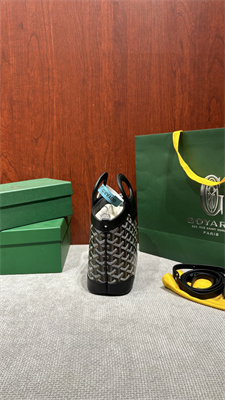 Go*ard beluga mini bag Go*ardine canvas & chevroches calfskin black