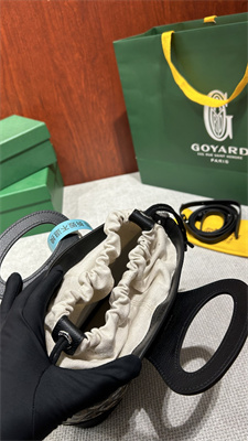 Go*ard beluga mini bag Go*ardine canvas & chevroches calfskin black