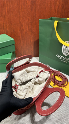 Go*ard beluga mini bag Go*ardine canvas & chevroches calfskin red