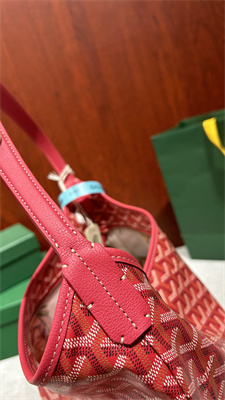 Go*ard bohème hobo bag Go*ardine canvas & chevroches calfskin fuchsia