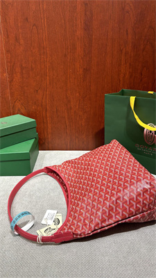 Go*ard bohème hobo bag Go*ardine canvas & chevroches calfskin fuchsia