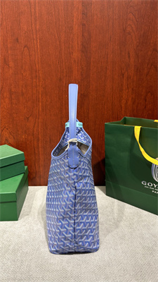 Go*ard bohème hobo bag Go*ardine canvas & chevroches calfskin iris