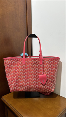 Go*ard saint l0*is pm bag in Go*ardine canvas & chevroches calfskin fuchsia