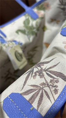 Go*ard saint l0*is pm bag in Go*ardine canvas & chevroches calfskin iris