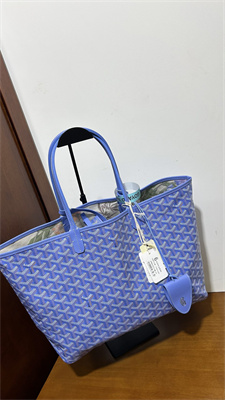 Go*ard saint l0*is pm bag in Go*ardine canvas & chevroches calfskin iris
