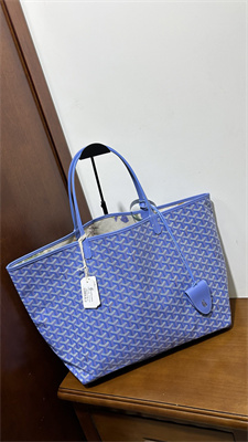 Go*ard saint l0*is gm bag in Go*ardine canvas & chevroches calfskin iris