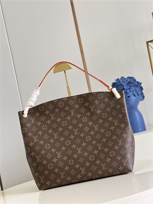 L.V Graceful MM Bag Monogram Canvas Inside Pivoine Pink M43703