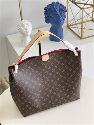 L.V Graceful MM Bag Monogram Canvas Inside Pivoine Pink M43703