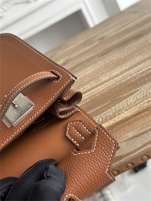 H**mes jypsiere togo leather silver tone metal gold color hs