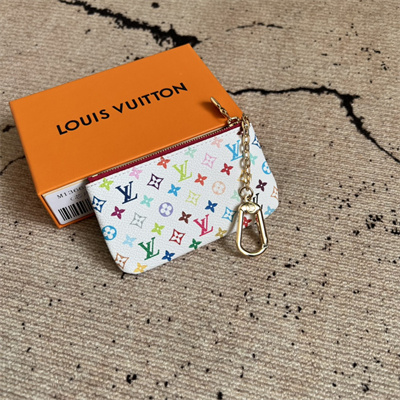 LV X TM Key Pouch Monogram Canvas white Colorful M13664