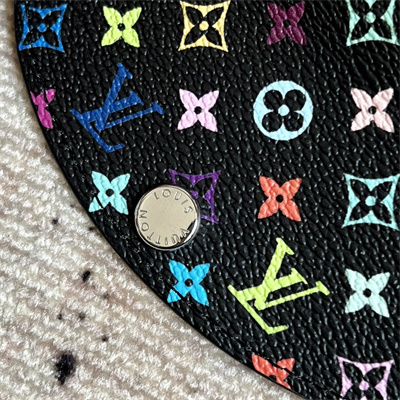 LV x TM Rosalie Coin Purse Monogram Canvas Black Colorful M13399