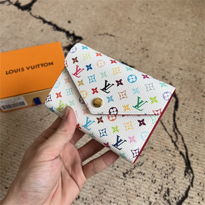LV xTM Victorine Wallet Monogram Canvas White Colorful M14163