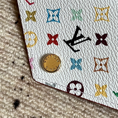 LV xTM Victorine Wallet Monogram Canvas White Colorful M14163