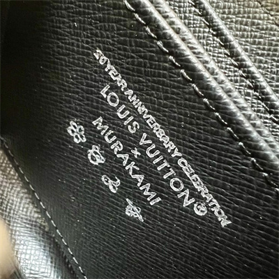 LV xTM Zippy Coin Purse Monogram Canvas Black Colorful M13409