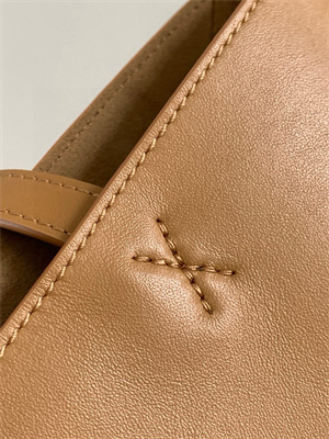 L0ew* medium puzzle fold tote in shinny calfskin