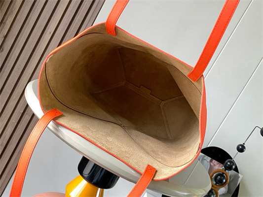 L0ew* medium puzzle fold tote in shinny calfskin