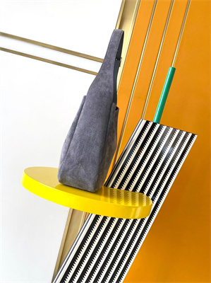 y.s.l le 5 a 7 S*pple small hobo bag in grey suede leather