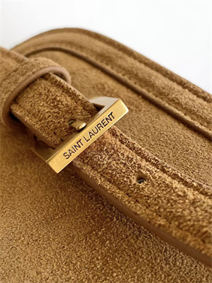 Y.S.L SOLFERINO Mini IN Suede CARAMEL COGNAC Color