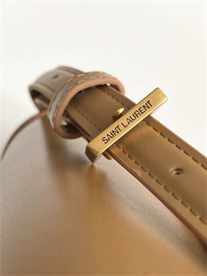 y.s.l solferino mini in box Sa**t Lau*nt lt hazelnut color