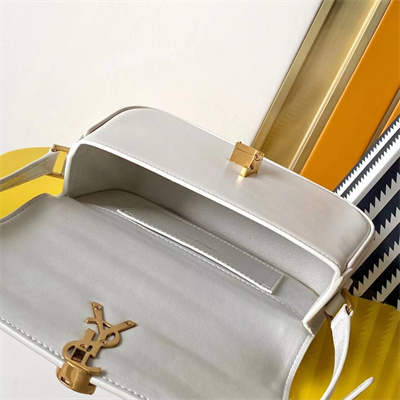 y.s.l solferino mini in box Sa**t Lau*nt white color