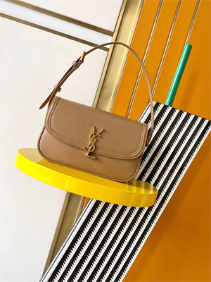 y.s.l solferino small in box Sa**t Lau*nt lt hazelnut color