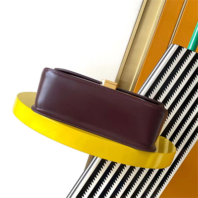 y.s.l solferino small in box Sa**t Lau*nt rouge cabernet color