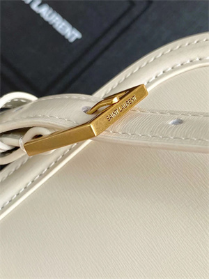 y.s.l solferino medium in box Sa**t Lau*nt white color